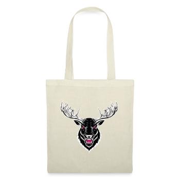 Elch-Rentier-Maskottchen-Logo Sportspiel - Stoffbeutel - Rot - Vorne
