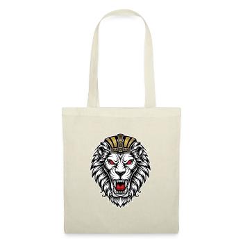 Lion Pharaon Égypte Mascotte Logo Sport Gaming - Sac en tissu - rouge - Devant