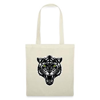 White Tiger Mascot Logo Sport Gaming - Tote Bag - red - Front