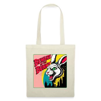 Böser Hase Horror Comic Style - Stoffbeutel - Rot - Vorne