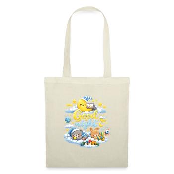 Modèle de T-shirt Sleepy Moon Good Night Kids - Sac en tissu - rouge - Devant