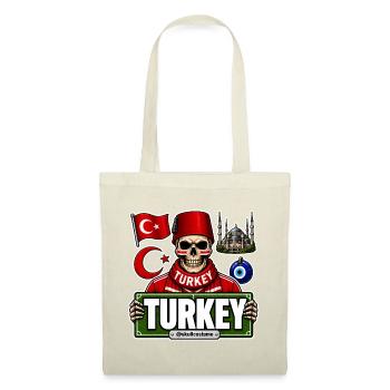 SkullCostume Édition Mondiale : Turquie - Sac en tissu - rouge - Devant