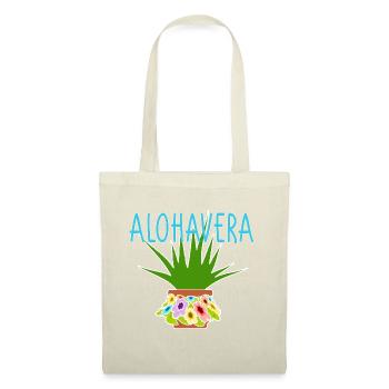 Humour de plante blague à l’aloe vera - Sac en tissu - rouge - Devant