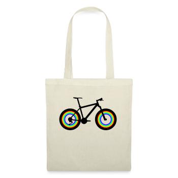 T-shirt gift idea Christmas Funny bike - Tote Bag - red - Front