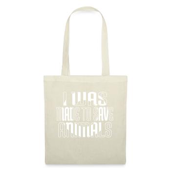 Funny Animal Dog Welfare Statement Animal Lover - Tote Bag - red - Front