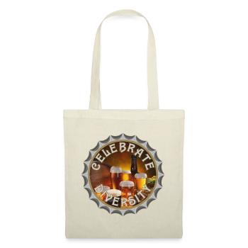 Célébrez la diversité - Sac en tissu - rouge - Devant
