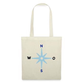 Compass Cardinal Directions Star Compass Maritime - Tote Bag - red - Front