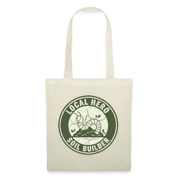 Earthworm Soil Conditioner Composter Garden - Tote Bag - red - Front