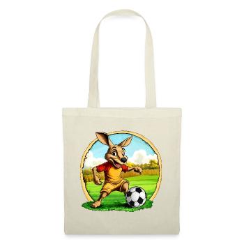 Footballeur Kangaroo - Sac en tissu - rouge - Devant