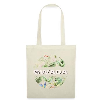 Gwada T-Shirt Geschenk-Humor - Stoffbeutel - Rot - Vorne