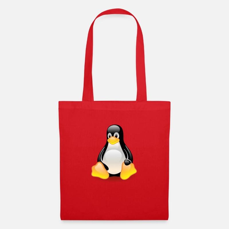 Linux - Tote Bag - red