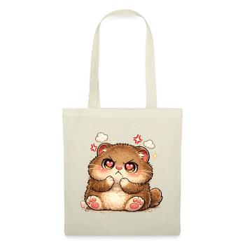 Kitten with heart eyes - Tote Bag - red - Front