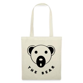 The bear - Sac en tissu - rouge - Devant