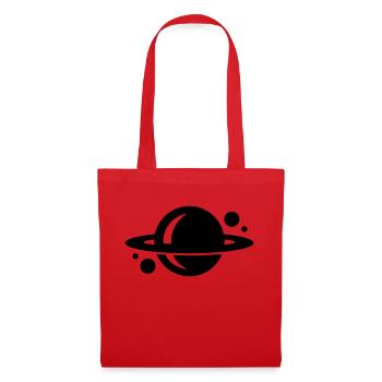 planet - Stoffbeutel - Rot - Vorne
