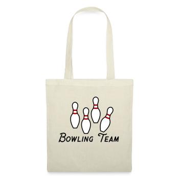 Bowling Team - Tote Bag - red - Front