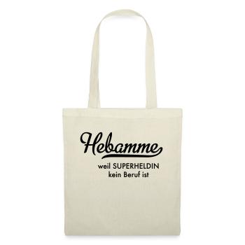 Hebamme - Stoffbeutel - Rot - Vorne