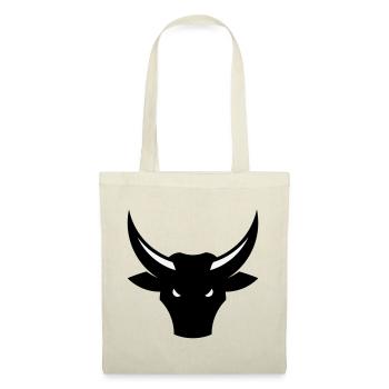 Bull / Taurus / Ox / Bull Head (2C) - Tote Bag - red - Front