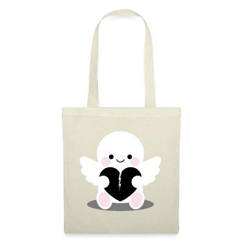 Broken_Angel_Plush_Dark_Cute - Sac en tissu - rouge - Devant