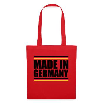 Made in Germany - Stoffbeutel - Rot - Vorne