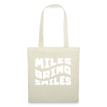 MILES BRING SMILES - Tote Bag - red - Front