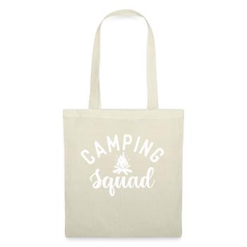 Camping Squad - Wanderliebhaber Wanderer Camper - Stoffbeutel - Rot - Vorne