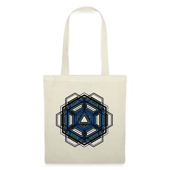 Mégétrie Hexagone Mandala Trance Yoga Méditation - Sac en tissu - rouge - Devant