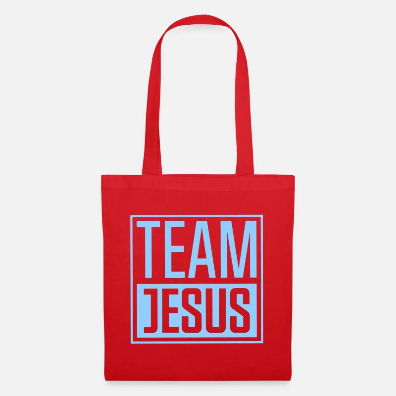 Team Jesus - Tote Bag - red