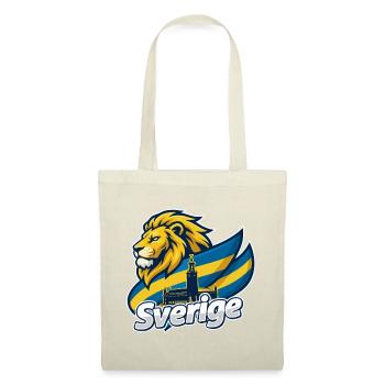Swedish Lion flag - Tote Bag - red - Front