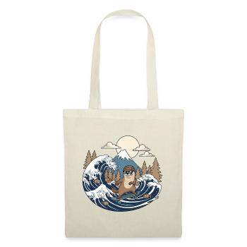 Kawaii Skateboarding Bieber - Tote Bag - red - Front