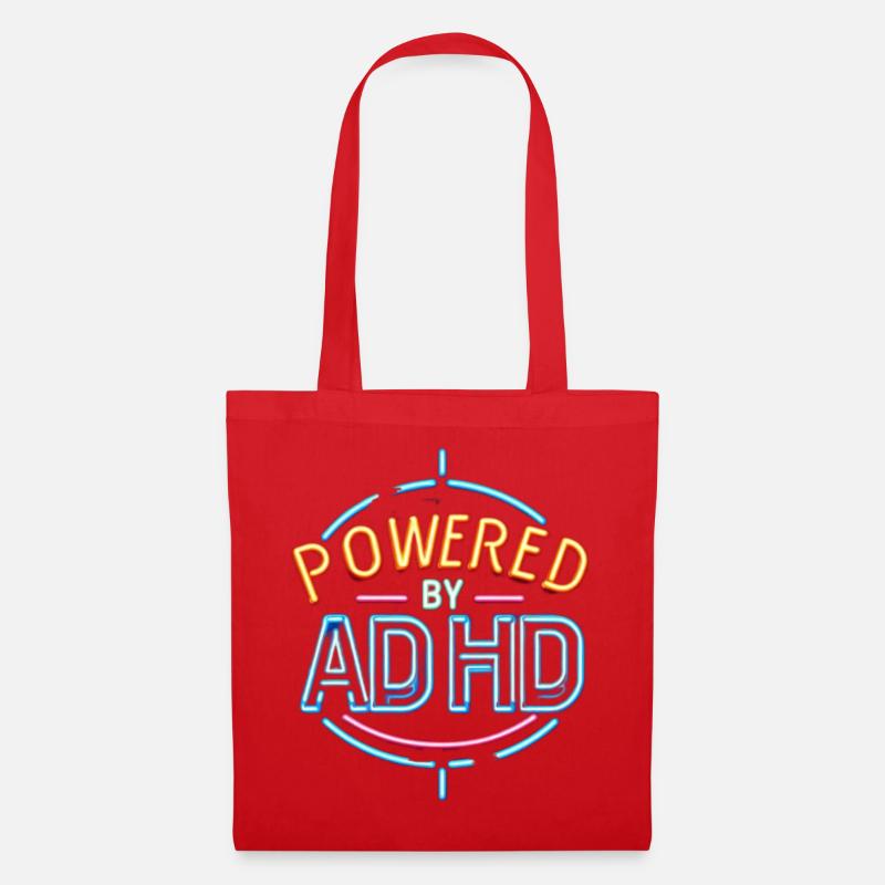 ADHD - Tote Bag - red