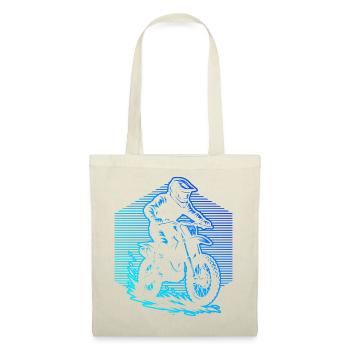 Idée simple de motocross pour le motocross - Sac en tissu - rouge - Devant