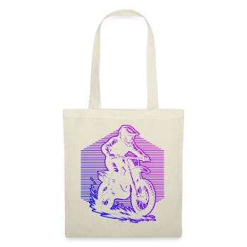 Compact motocross design for motocross - Tote Bag - red - Front