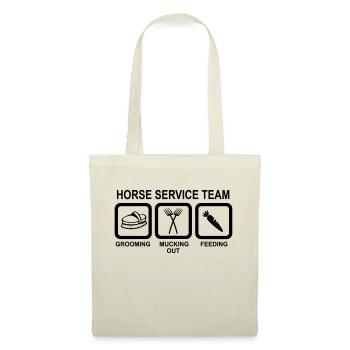Pferd - Tote Bag - red - Front