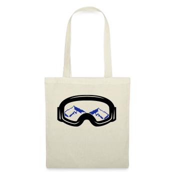 ski goggles - Tote Bag - red - Front