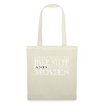 bubaprints chef joke happy couples statement bday - Stoffbeutel - Rot - Vorne