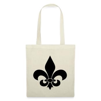 FLEUR DE LIS SHIRT - Tote Bag - red - Front