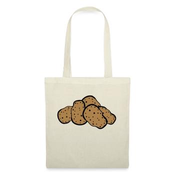 many heap design potato food delicious cook ku - Tote Bag - red - Front