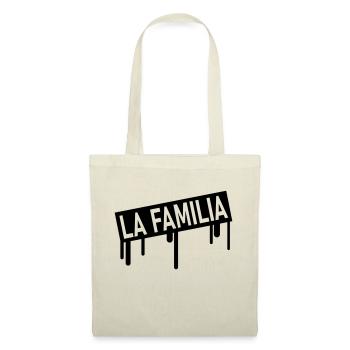 Graffiti La Familia - Sac en tissu - rouge - Devant