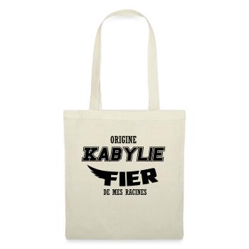 Origine Kabylie fier de mes racines - Sac en tissu - rouge - Devant