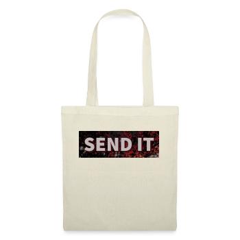 SEND IT Boxlogo - Stoffbeutel - Rot - Vorne