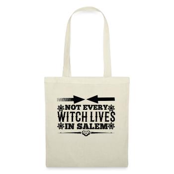 Not every witch lives in salem - Tote Bag - red - Front