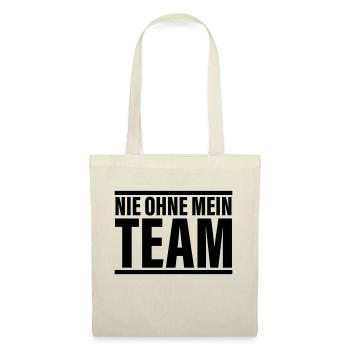Team never - Tote Bag - red - Front