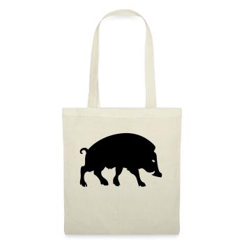 sanglier Arverne symbole gaulois celtique - Sac en tissu - rouge - Devant