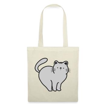 Katze Katzen - Stoffbeutel - Rot - Vorne