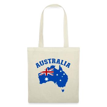 Australie Australie Drapeau - Sac en tissu - rouge - Devant