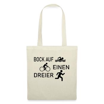 triathlon - Sac en tissu - rouge - Devant