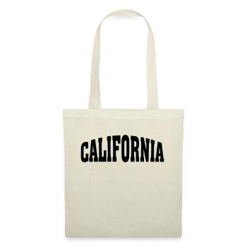 Californie 3 - Sac en tissu - rouge - Devant
