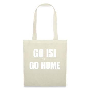 Go Isi or Go Home White - Tote Bag - red - Front