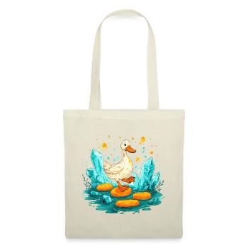 Treasure Duck in the Crystal Realm - Tote Bag - red - Front