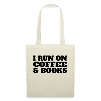 Buch Leser Lesen Kaffee Buchliebhaber Bücher - Stoffbeutel - Rot - Vorne